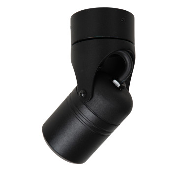 Lucide NIORT - nástěnné venkovní bodové svítidlo - 1xGU10 - IP44 - černé, LUCIDE, TRENDY svítidla