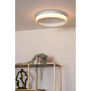 Lucide ESTREJA - stropní svítidlo - Ø 40 cm - LED - stmívatelné - 2500K/3000K - Bílá, LUCIDE, TRENDY svítidla