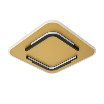 Lucide ANDREAS - stropní svítidlo - LED - 1x30W 2700K - zlatá / Mosaz, LUCIDE, TRENDY svítidla