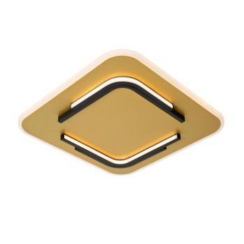 Lucide ANDREAS - stropní svítidlo - LED - 1x30W 2700K - zlatá / Mosaz, LUCIDE, TRENDY svítidla