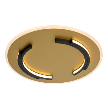 Lucide ANDREAS - stropní svítidlo - Ø 39,6 cm - LED - 1x30W 2700K - zlatá / mosazná