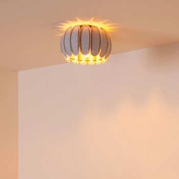 Lucide SPENCER - stropní svítidlo - Ø 30 cm - 1xE27 - šedá, LUCIDE, TRENDY svítidla