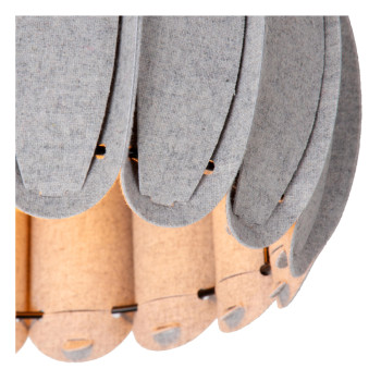 Lucide SPENCER - stropní svítidlo - Ø 30 cm - 1xE27 - šedá, LUCIDE, TRENDY svítidla