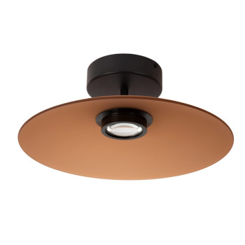 Lucide MENGA - stropní svítidlo - Ø 40 cm - LED - stmívatelné - 1x11W 2700K - Jantar, LUCIDE, TRENDY svítidla