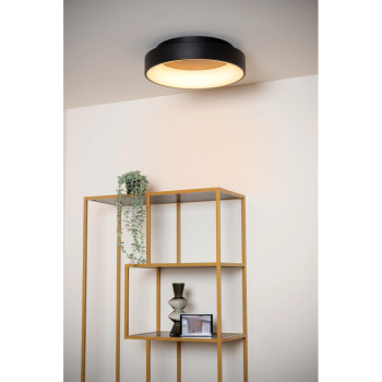 Lucide MIRAGE - stropní svítidlo - Ø 45 cm - LED - stmívatelné - 1x33W 2700K - Černá, LUCIDE, TRENDY svítidla