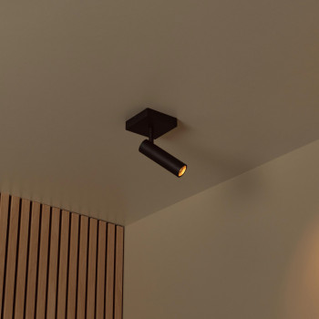 Lucide GRADO - Stropní bodové svítidlo - 1xGU10 (MR11) - Černé, LUCIDE, TRENDY svítidla