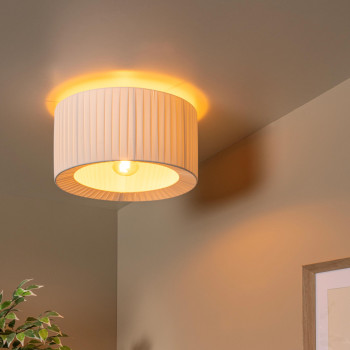 Lucide FOLD - stropní svítidlo - Ø 40 cm - 1xE27 - Bílá, LUCIDE, TRENDY svítidla