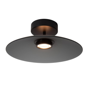 Lucide MENGA - stropní svítidlo - Ø 40 cm - LED - stmívatelné - 1x11W 2700K - Smoke Grey