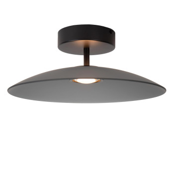 Lucide MENGA - stropní svítidlo - Ø 40 cm - LED - stmívatelné - 1x11W 2700K - Smoke Grey, LUCIDE, TRENDY svítidla
