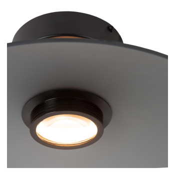 Lucide MENGA - stropní svítidlo - Ø 40 cm - LED - stmívatelné - 1x11W 2700K - Smoke Grey, LUCIDE, TRENDY svítidla