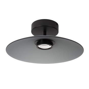 Lucide MENGA - stropní svítidlo - Ø 40 cm - LED - stmívatelné - 1x11W 2700K - Smoke Grey, LUCIDE, TRENDY svítidla