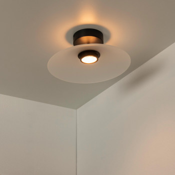 Lucide MENGA - stropní svítidlo - Ø 40 cm - LED - stmívatelné - 1x11W 2700K - Opál, LUCIDE, TRENDY svítidla