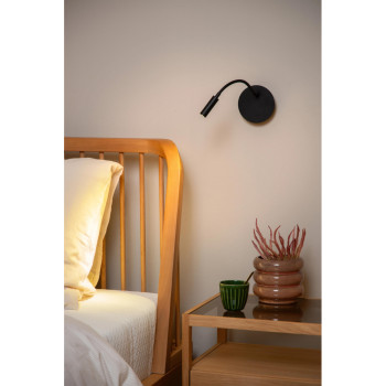 Lucide JOLIJN - Dobíjecí noční lampa / Nástěnné svítidlo - Baterie - Ø 11 cm - LED - 1x2W 3000K - Magnetické -, LUCIDE, TRENDY svítidla