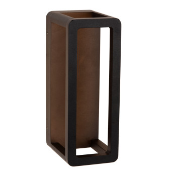 Lucide NARVIK - Nástěnné svítidlo vnitřní/venkovní - LED - 1x9,2W 3000K - IP65 - černé, LUCIDE, TRENDY svítidla