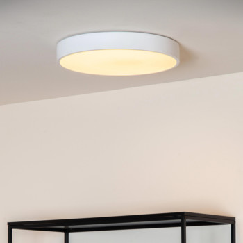 Lucide UNAR stropní LED svítidlo Ø30 cm 1x18W 2700K stmívatelné bílé, LUCIDE, TRENDY svítidla