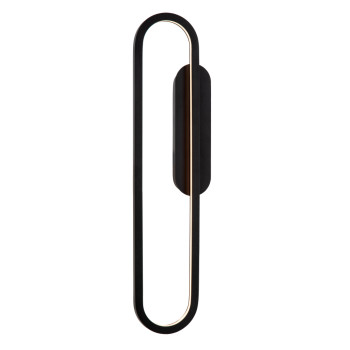 Lucide THELMA - nástěnné svítidlo - LED stmívatelné - 1x24W 2700K - černé