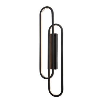 Lucide THELMA - nástěnné svítidlo - LED stmívatelné - 1x35W 2700K - černé