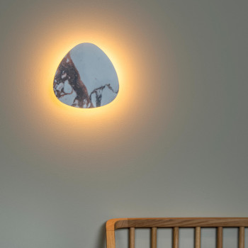 Lucide Premium KAMIEN - nástěnné svítidlo - LED - 1x6W 2700K - bílé, LUCIDE, TRENDY svítidla