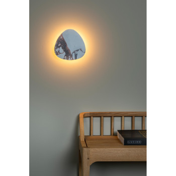 Lucide Premium KAMIEN - nástěnné svítidlo - LED - 1x6W 2700K - bílé, LUCIDE, TRENDY svítidla