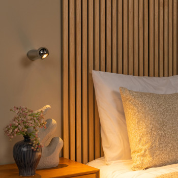 Lucide IPSOS - nástěnné koupelnové svítidlo - LED - 1x6W 2700K - IP54 - Chrom, LUCIDE, TRENDY svítidla