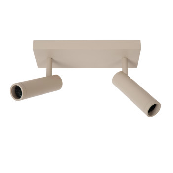 Lucide GRADO - stropní bodové svítidlo - 2xGU10 (MR11) - Taupe, LUCIDE, TRENDY svítidla